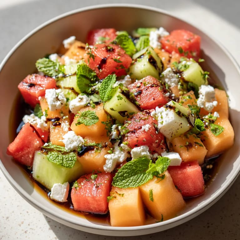 Une assiette de fruits frais..