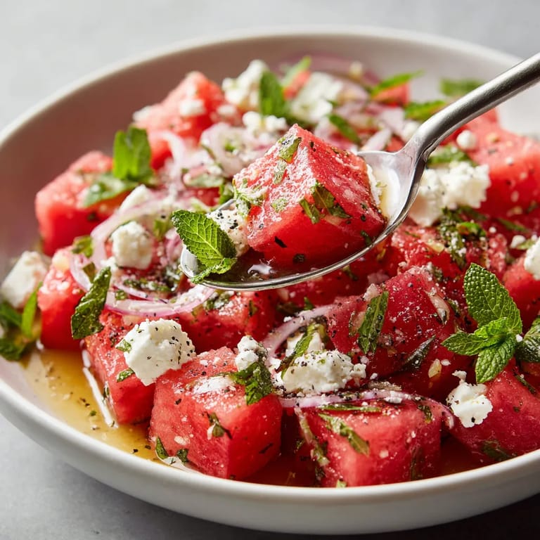 Une assiette de fruits de mer avec des tomates, des onions et des herbes.
