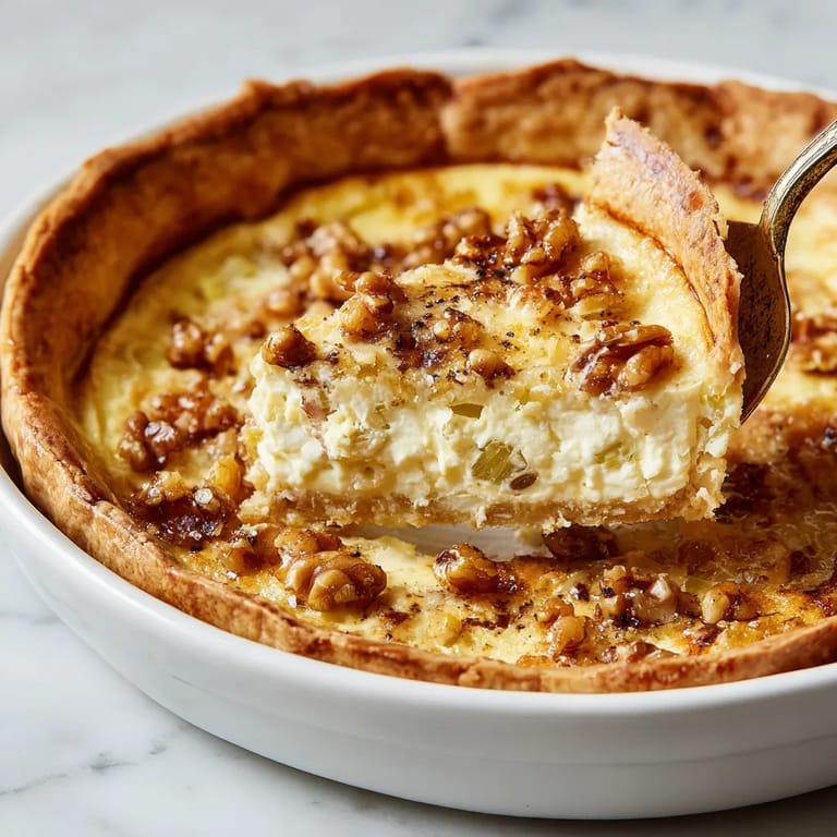 Une tartine de quiche est servie dans un bol.