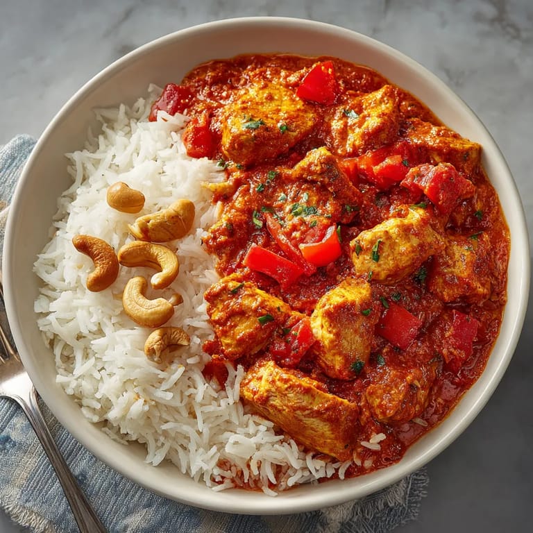 Un bol de riz et de sauce est sur une table.
