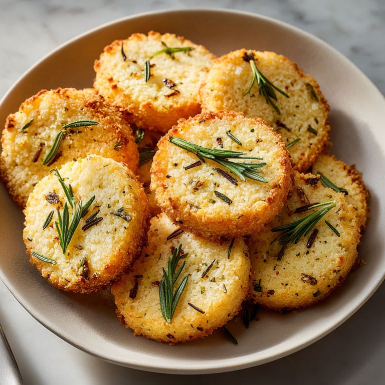 A plate of food with a green herb on top.