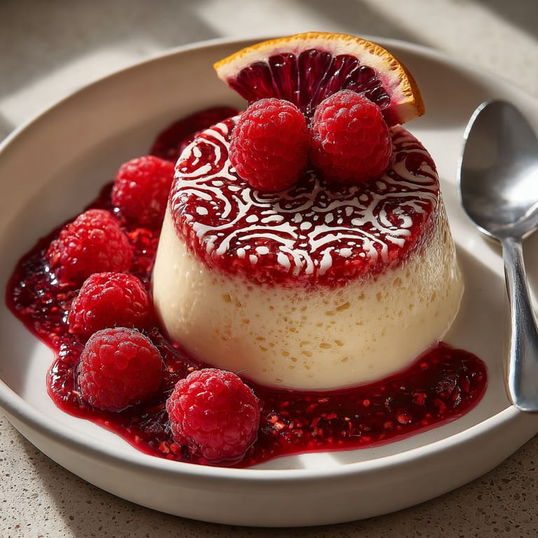 A plate of food with a spoon on it.