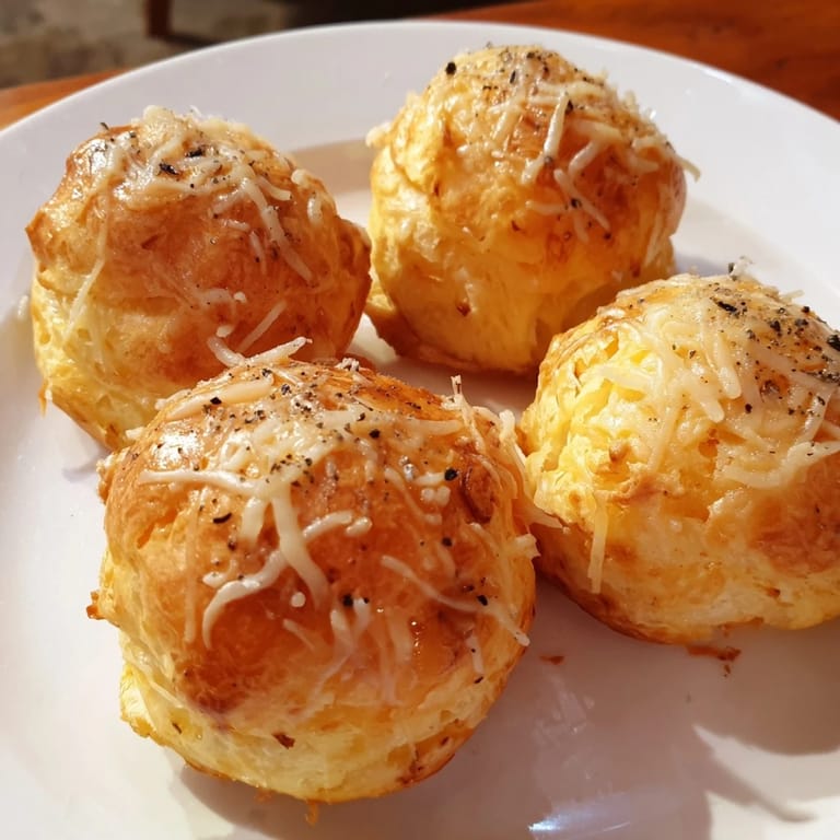 Savourez ces gougères au fromage savoureuses, chaudes et séduisantes pour vos invités.