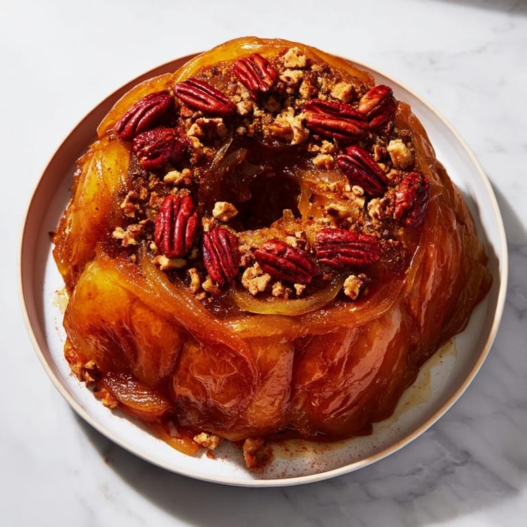 Warm copper ramekins filled with The Copper Kettle appetizer, featuring caramelized onions and pecans.