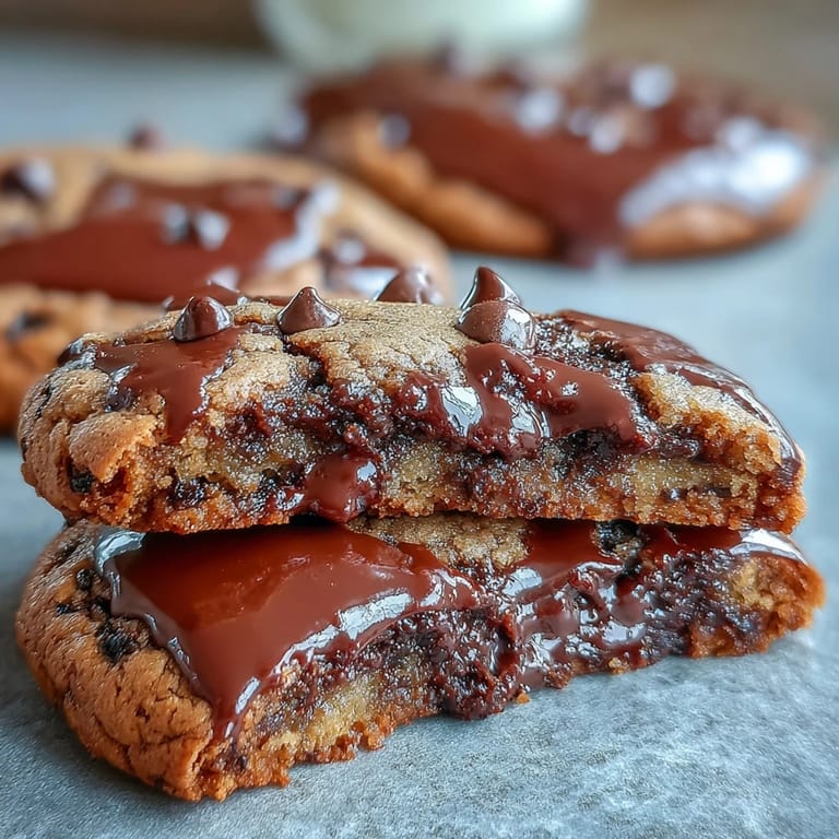 Fumée Hojicha Brookies accompagnés d'une boule de glace à la vanille fondante, bords croustillants et centre moelleux au thé torréfié.