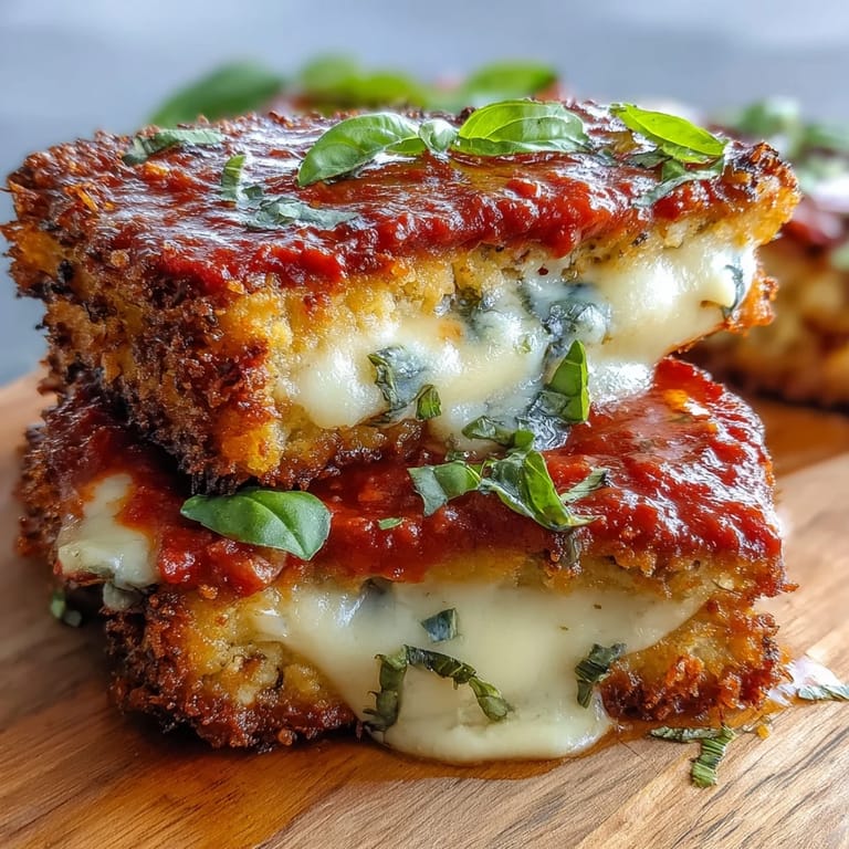 Plats principaux du Crispy Tofu Chicken Parm Bakes servis avec des spaghettis et une salade verte pour un repas réconfortant.