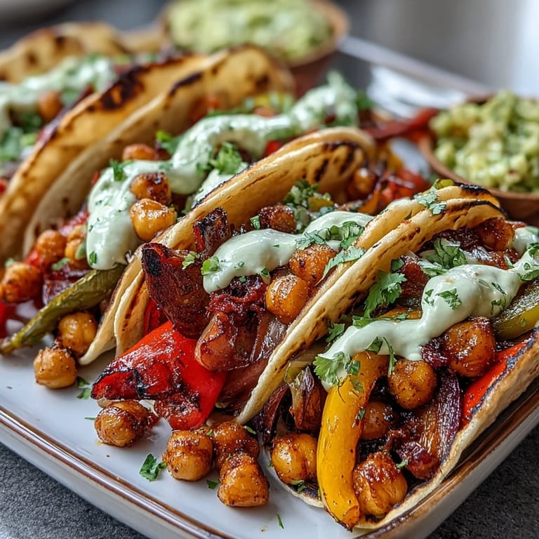 Un plat tex-mex végétalien plein de couleurs, de textures et de saveurs, accompagné d'une sauce onctueuse à l'avocat.