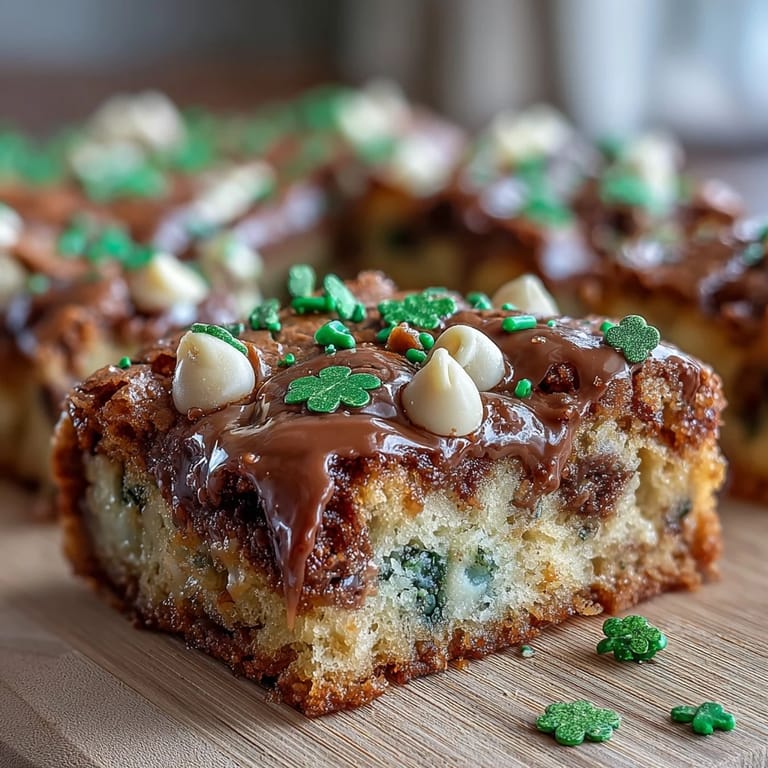 Délicieux biscuits moelleux aux pépites de chocolat et aux vermicelles verts, idéals pour partager lors de la Saint-Patrick.