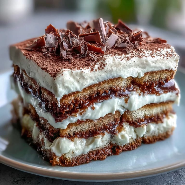 Dégustez ce Hojicha tiramisu luxueux, un doux mélange de saveurs italiennes et japonaises.