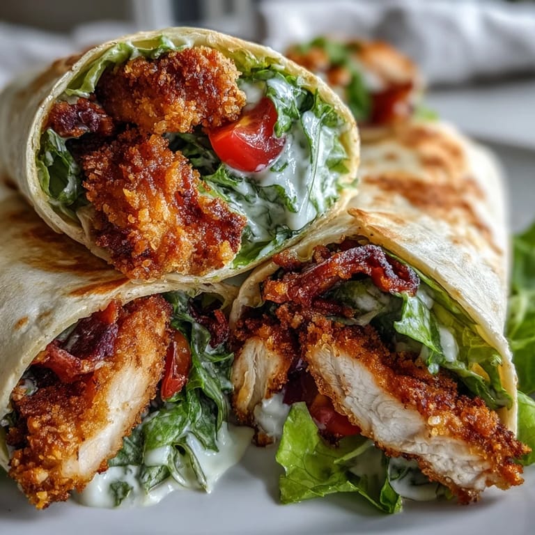Savourez ces wraps au poulet Caesar au maïs, un dîner facile et savoureux.