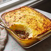 Un plat de macaroni au fromage et aux légumes.