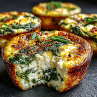 A close up of a food item with a green leaf on top.